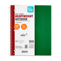 Pen+Gear Wide Ruled 1-Subject Poly Notebook, Forest Green, 8.5" x 10.5", 100 Sheets