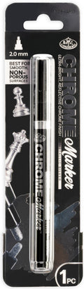 Silver Metallic Chrome Marker