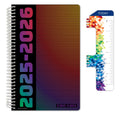 Dated Middle School or High School Student Planner for Academic Year 2025-2026, Ruler/Bookmark and Planning Stickers ...