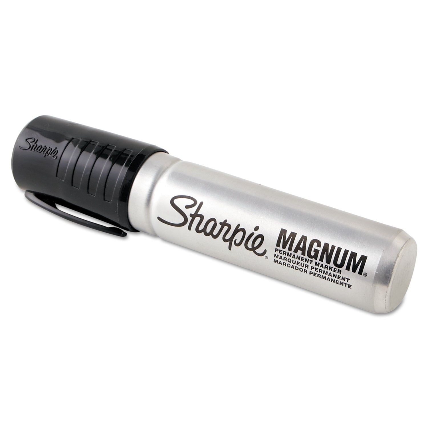 Magnum Black Permenant Markers, 12 / Box