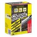 Industrial Permanent Markers, Fine Tip, Black, 36 Count