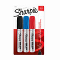 King Size Permanent Markers, Chisel Tip, 3 Count