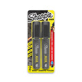 PRO Permanent Markers, Chisel Tip, Black, 2 Count