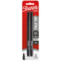 Pens, Felt Tip Pens, Fine Point (0.4mm), Black, 2 Count