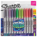 Permanent Markers, Fine Point, Cosmic Color, Limited Edition, 12 Count