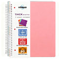 Spiral Notebook 8.5" x 11", 5 Subject Notebooks College Ruled with Removable Dividers, 400 Pages Thick Spiral Writing...