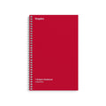 1-Subject Notebook 5" x 7.75" College Ruled 80 Sheets Assorted Colors 9/Carton