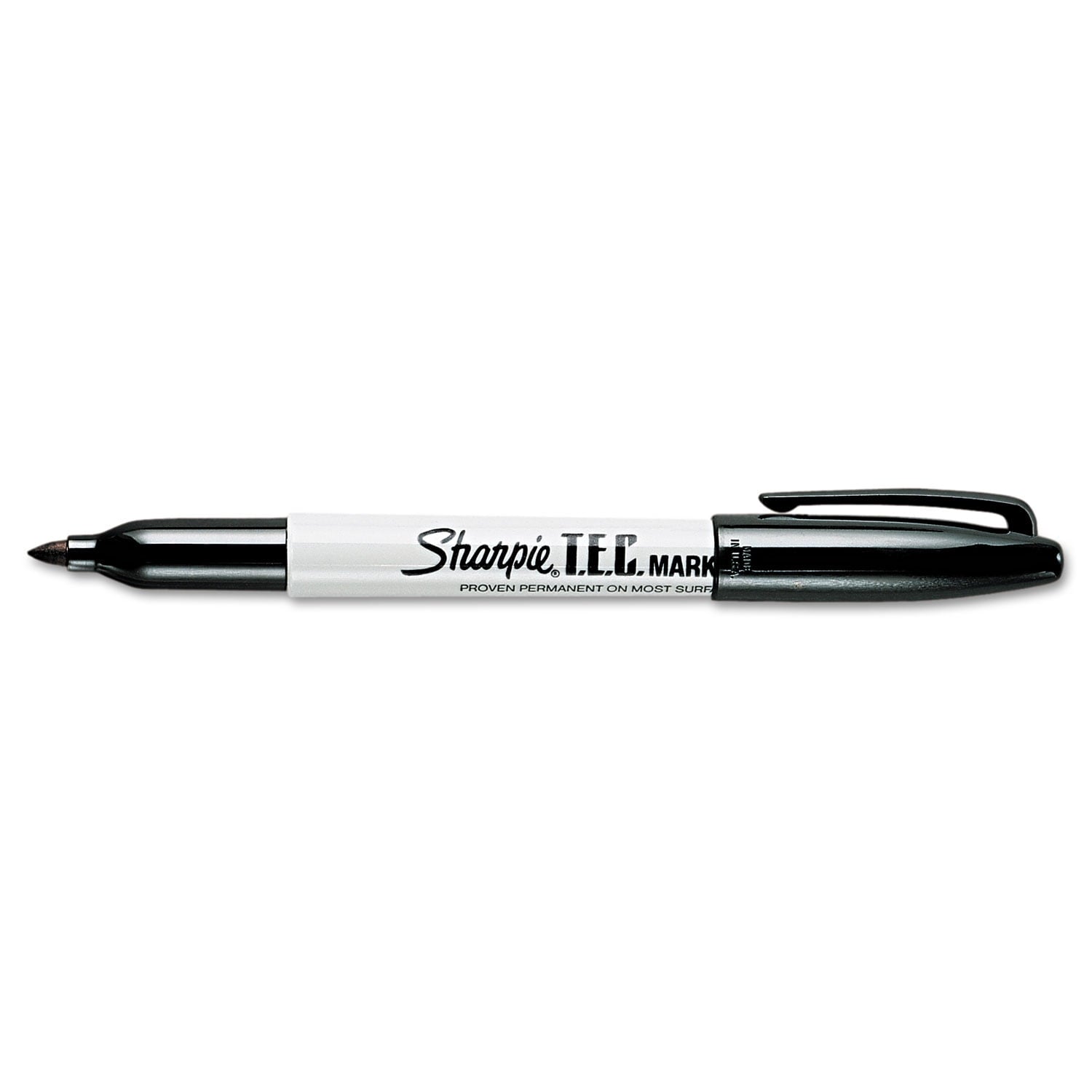 Permanent Marker Fine Bullet Tip, Black
