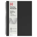 Staples TRU RED Medium Soft Cover Meeting Notebook Blk