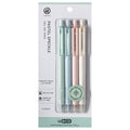 U-Eco Gel Pen, Black Ink, Pastel Speckle, 4 Count, 0.7mm
