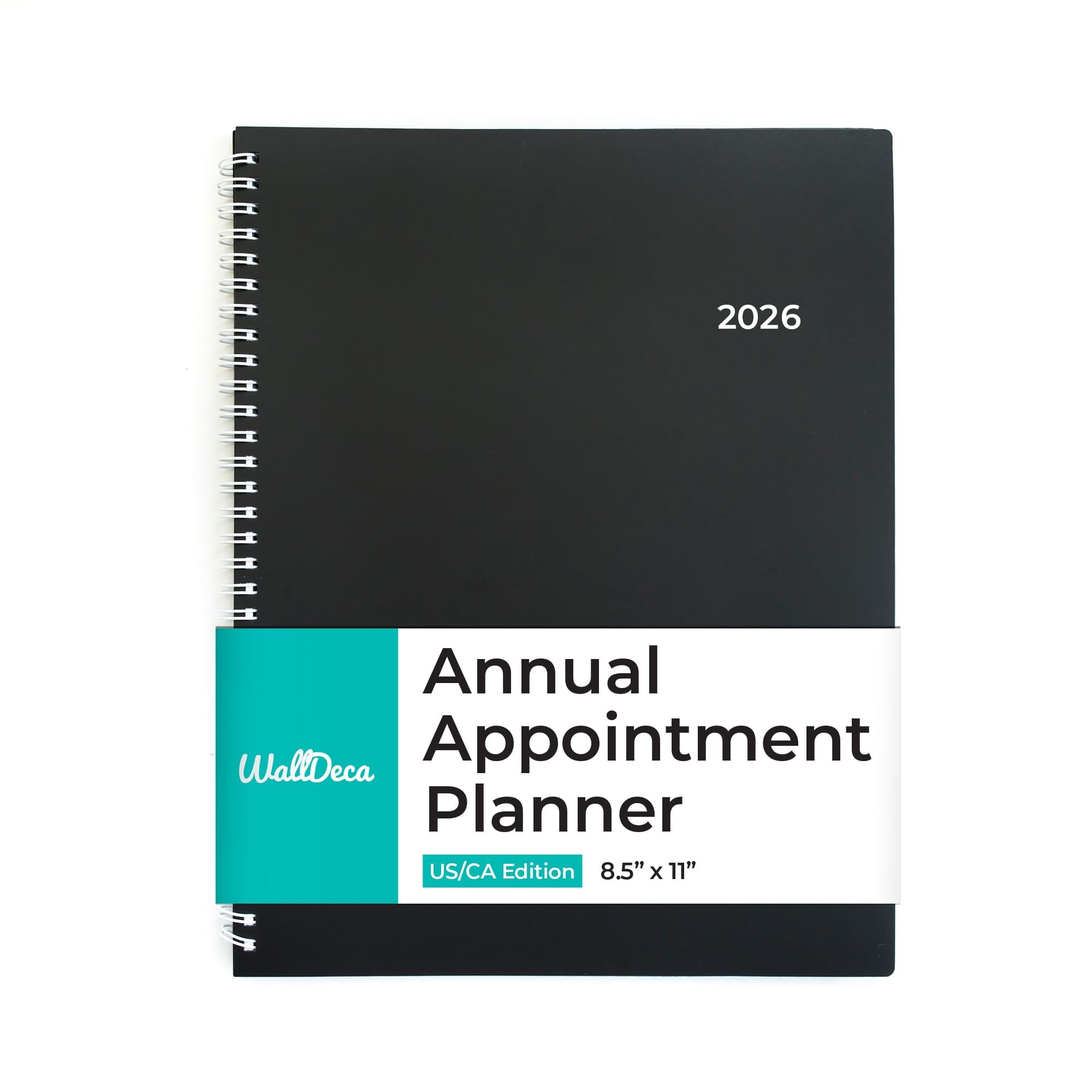 2026 Appointment Weekly Planner - Jan - Dec 2026, 8.5 x 11"