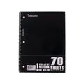 Spiral Notebooks - 70 Sheets, Wide Ruled
