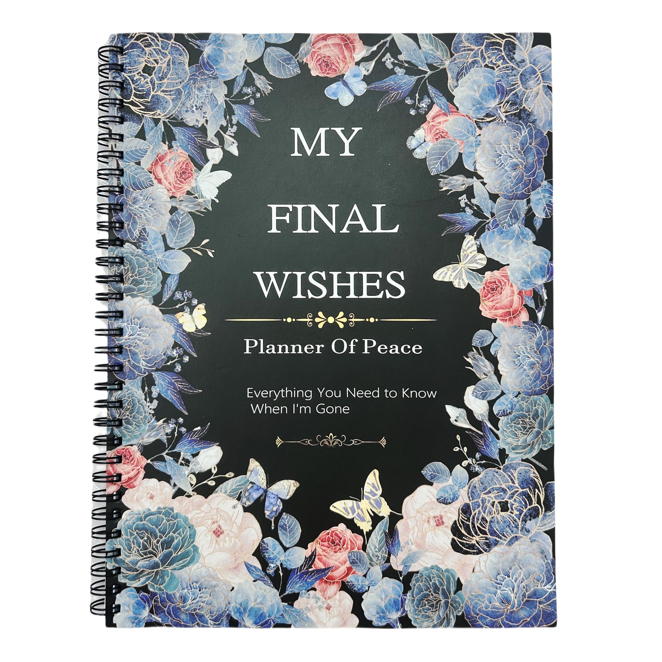 When I'm Gone End of Life Planner Final Wishes Organizer with Checklist Practical Notes Section for Personal Informat...