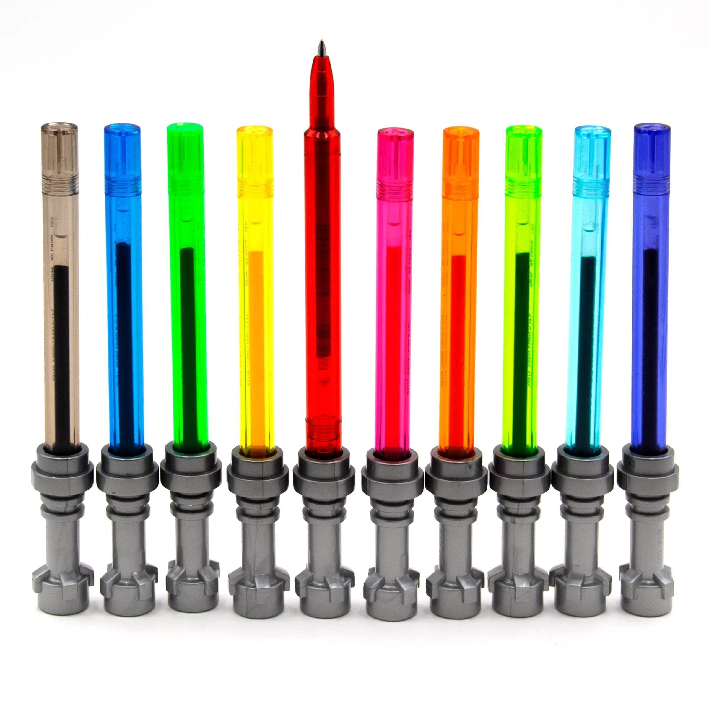 LEGO Star Wars Lightsaber Gel Pen Set - 10 Pack Gel Pens (53116) - Image 2