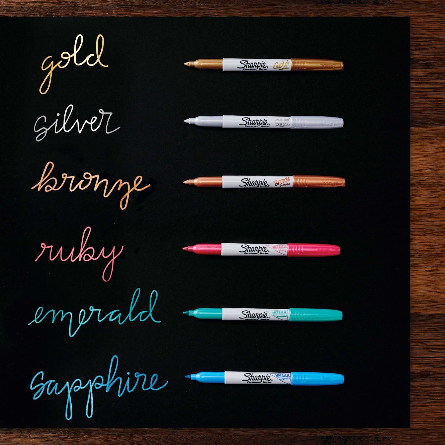 Sharpie Permanent Markers, Fine Point, Assorted Colors, 24 Count - Image 5