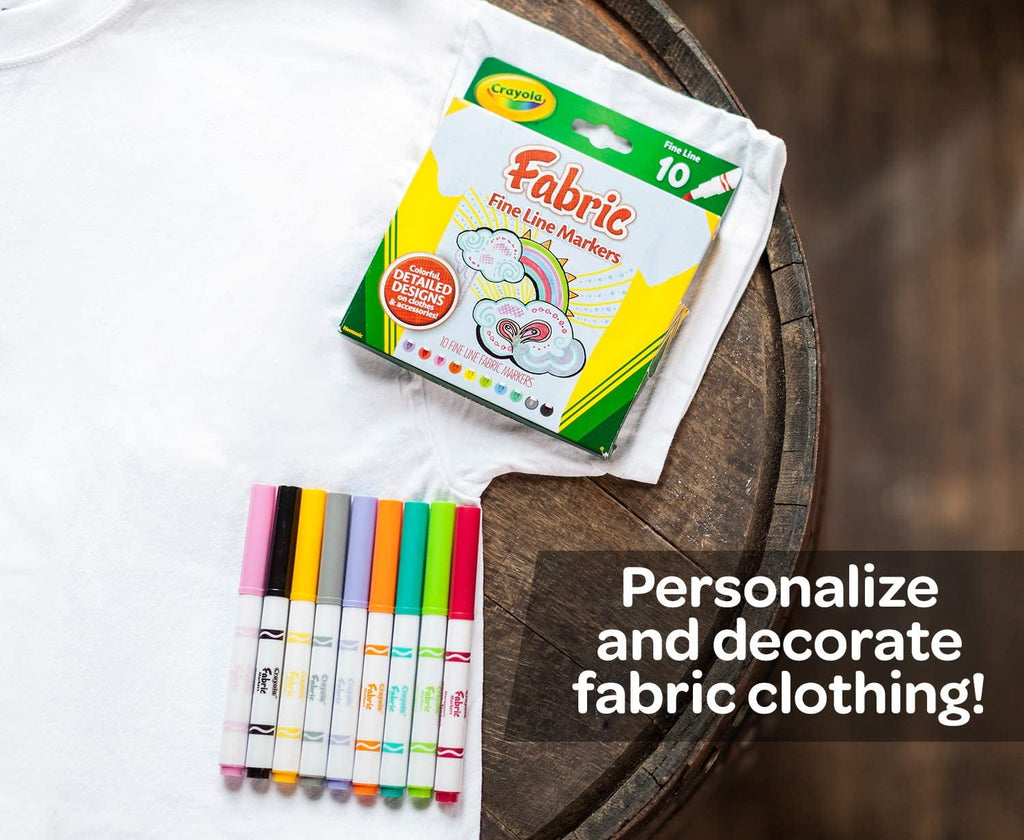 10 count Fine Line Fabric Markers - Image 3