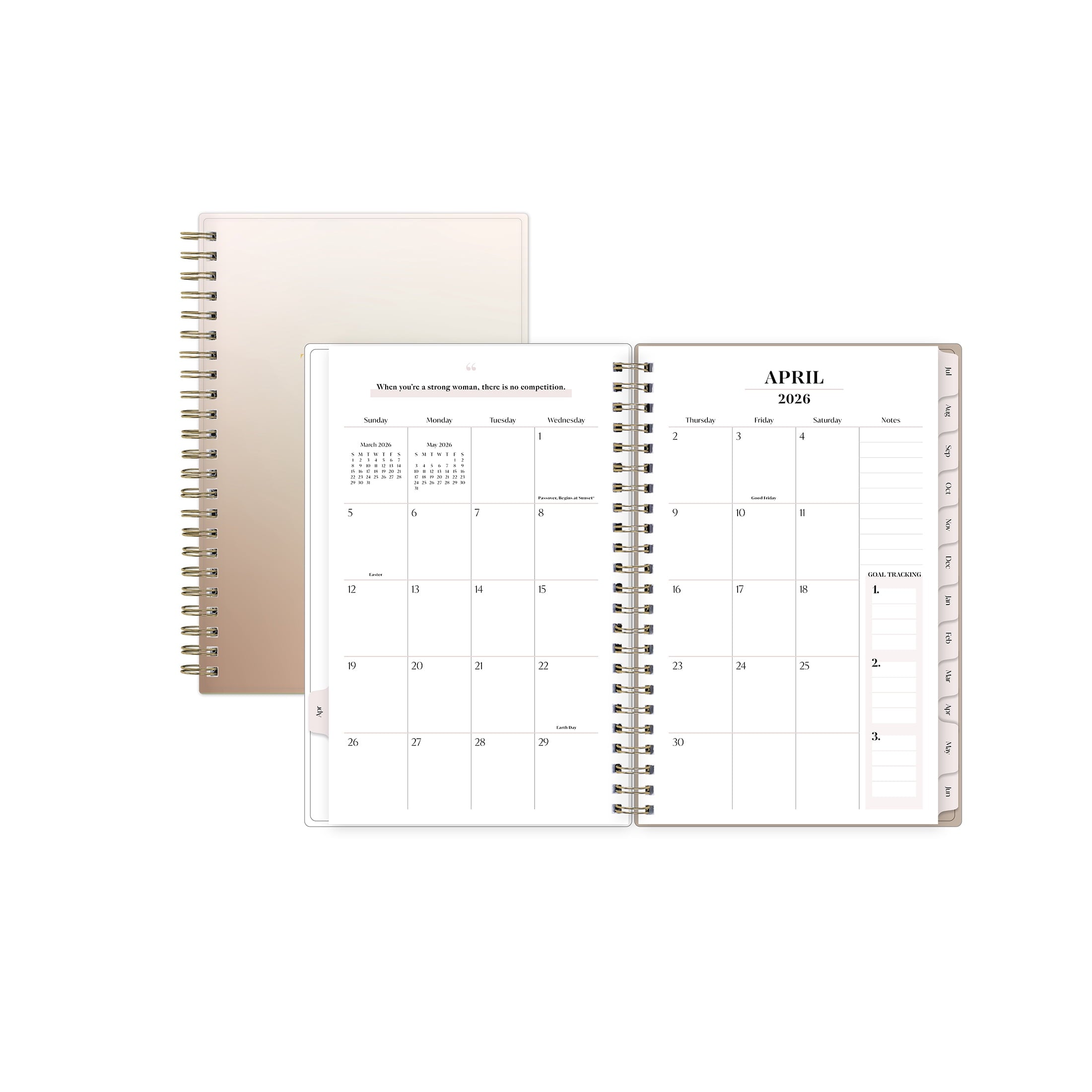 for Monthly Weekly Planner, 5" x 8", Wanisa 15-Month (April 2026 - June 2027) - Image 3