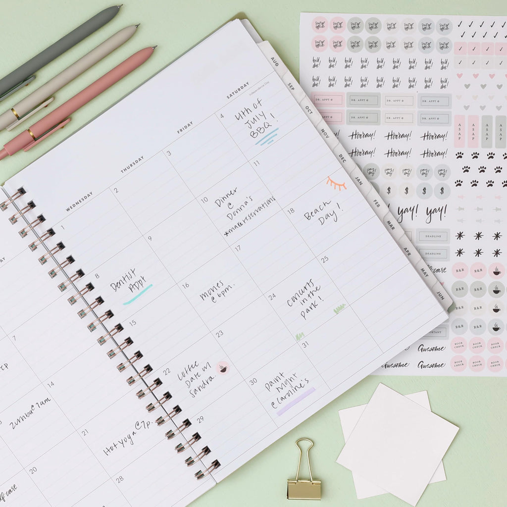 Blue Sky The Everygirl 2026-2027 Weekly and Monthly Academic Year Planner Calendar, July 2026 - June 2027, 5" x 8", Flexible Cover, Wireboun - Image 2