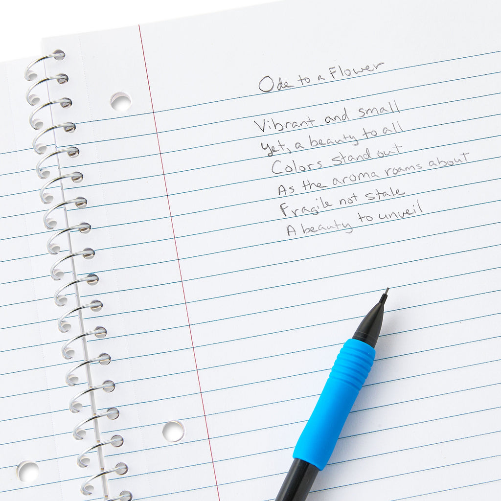 1-Subject Notebook, 8" x 10.5", Red, 70 Sheets - Image 5