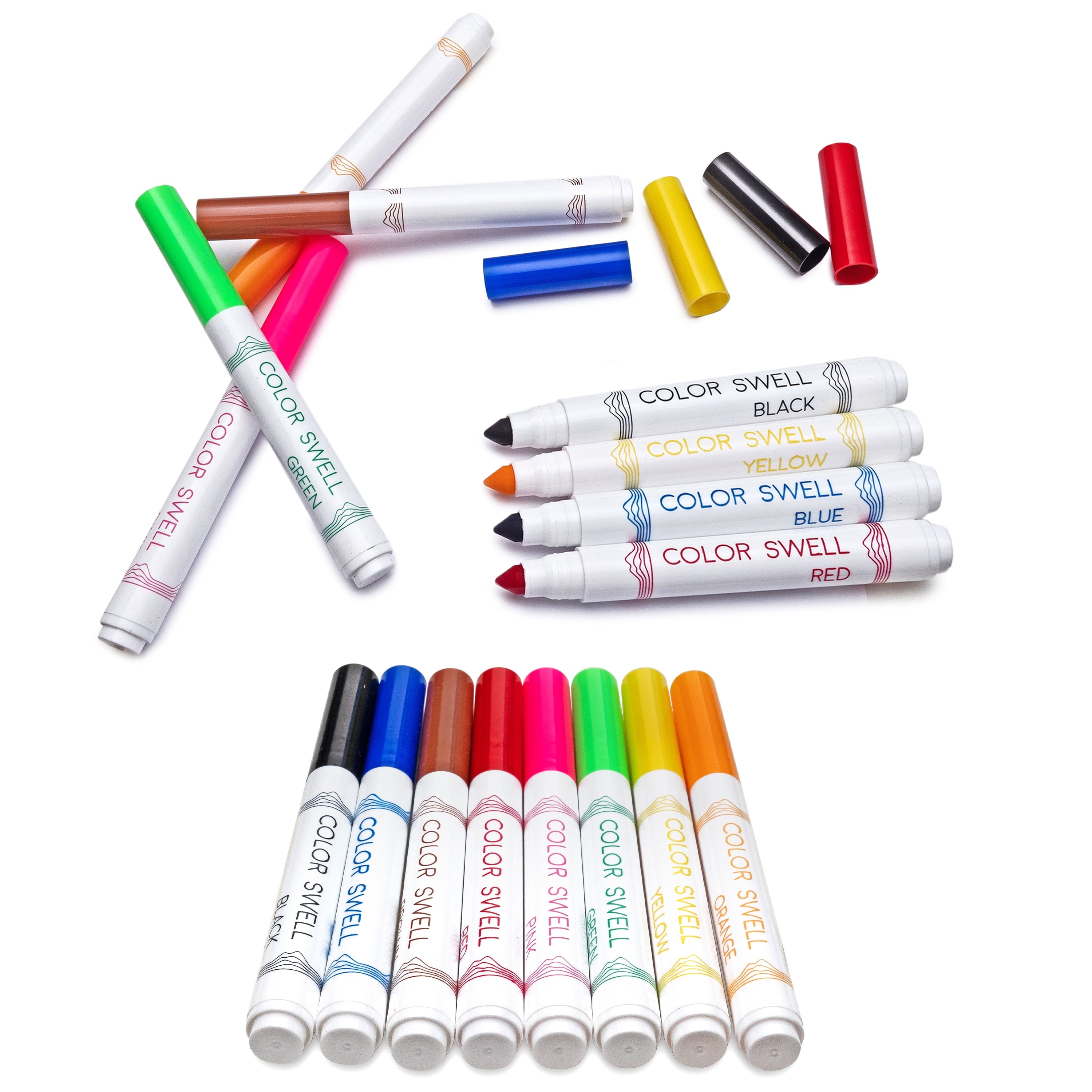 Washable Markers Bulk 18 Pack, 8 markers Per Pack, 144 Total - Image 2