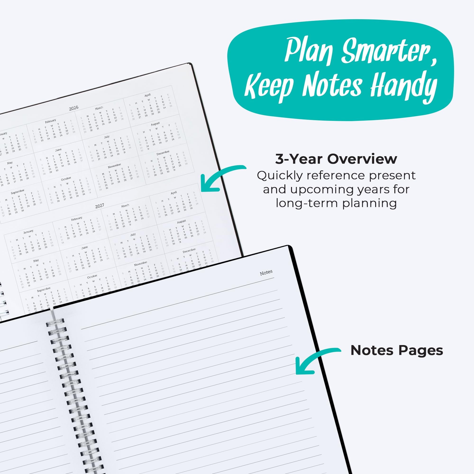 2026 Appointment Weekly Planner - Jan - Dec 2026, 8.5 x 11" - Image 5