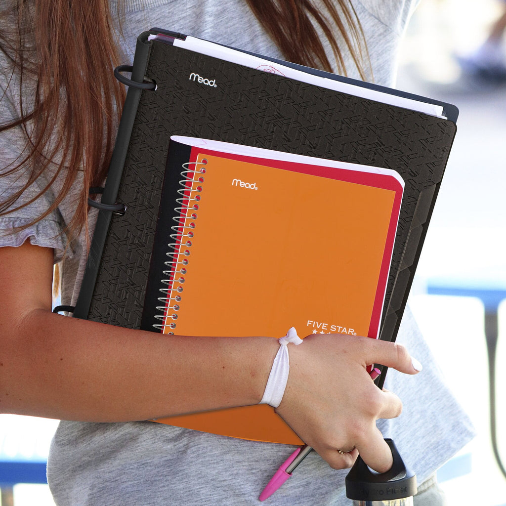 Spiral Notebook, 2 Subject, College Ruled, 6" x 9.5", Sedona Orange - Image 5