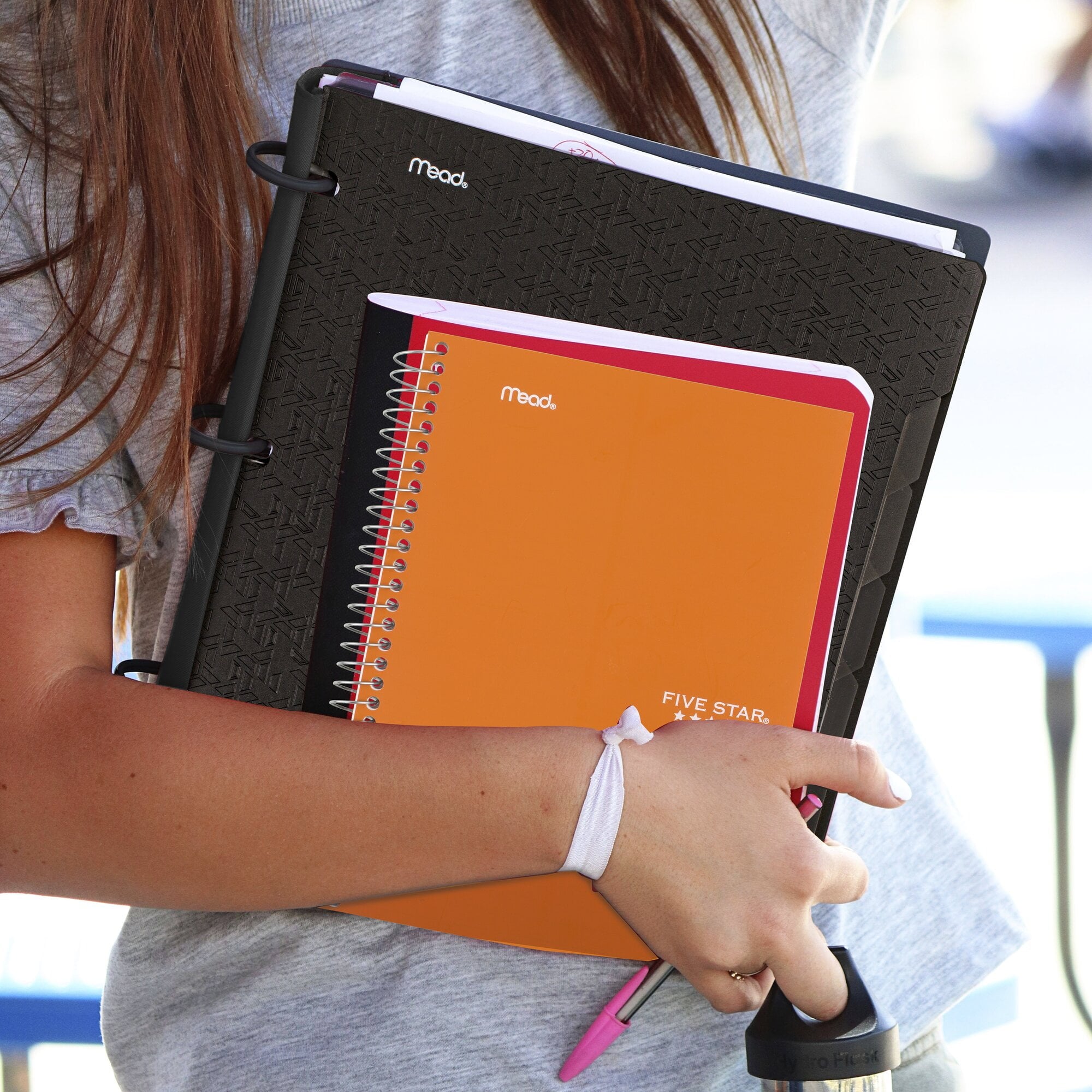 Spiral Notebook, 2 Subject, College Ruled, 6" x 9.5", Sedona Orange - Image 5