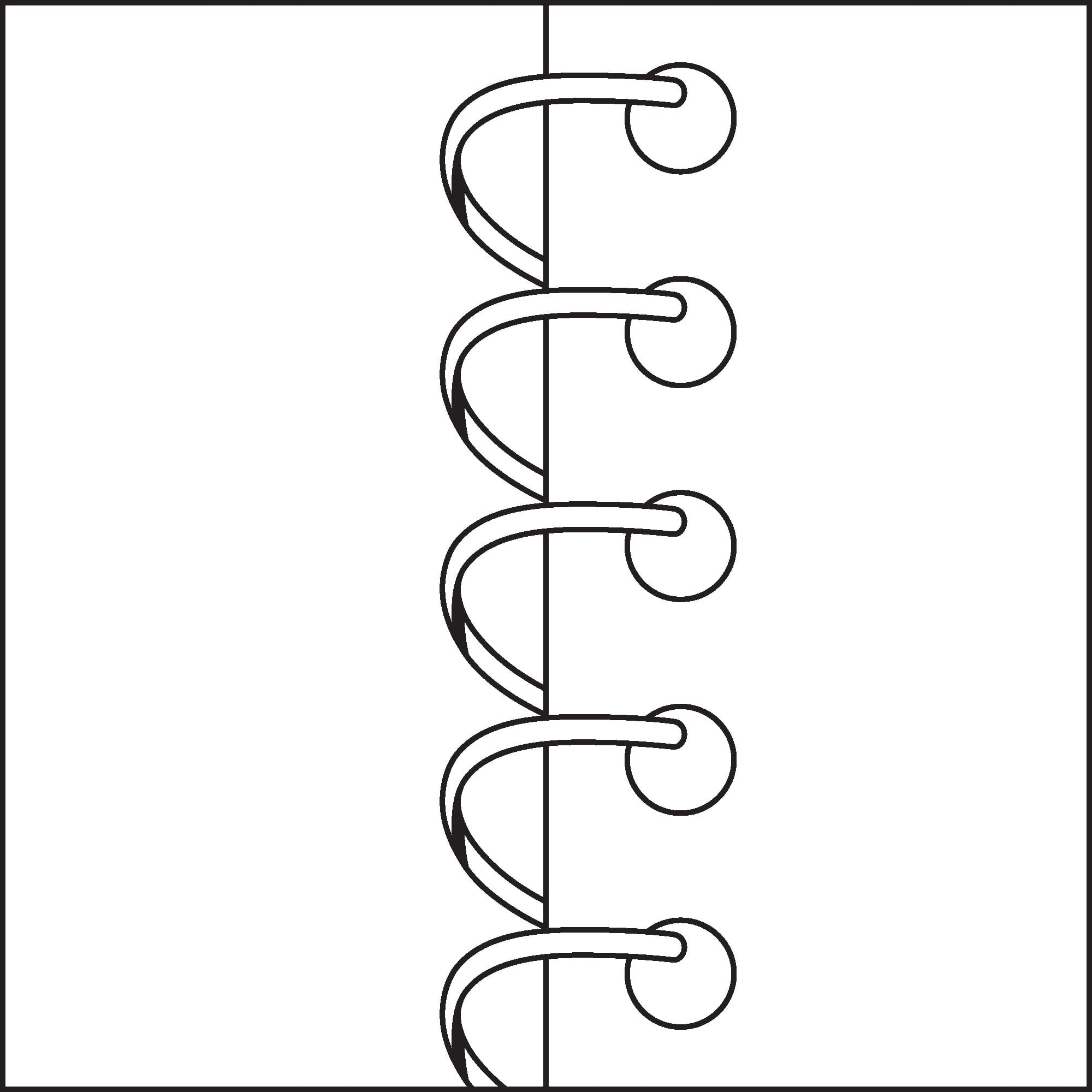 Wirebound College Ruled Notebooks - Letter - Image 3