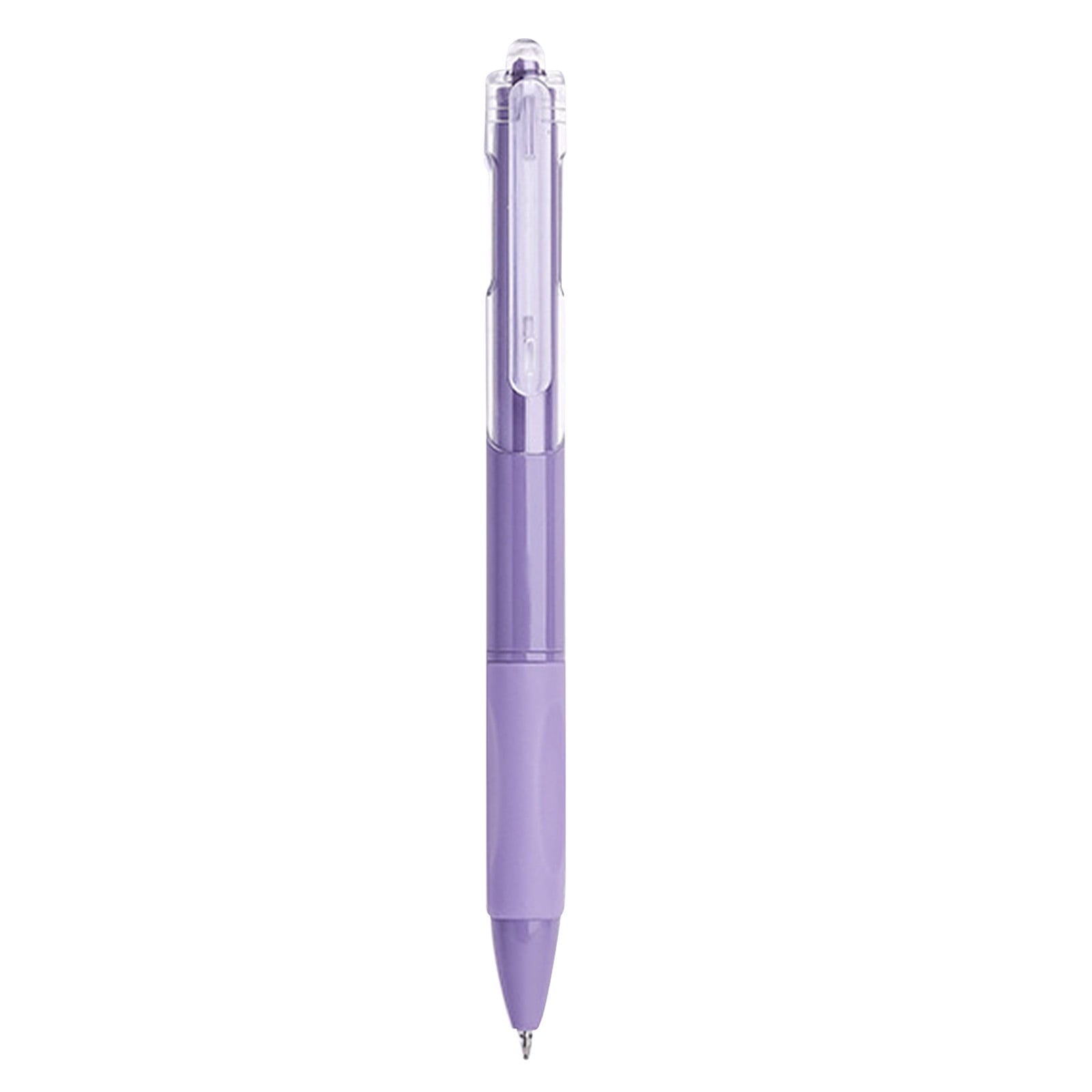 Eoozwa 5PCS Gel Ink Retractable Pens: Black Ink 0.5mm medium Fine Point Pen Set, Extra Smooth Tip No Bleed Smear Smudge Refillable Clickable - Image 4