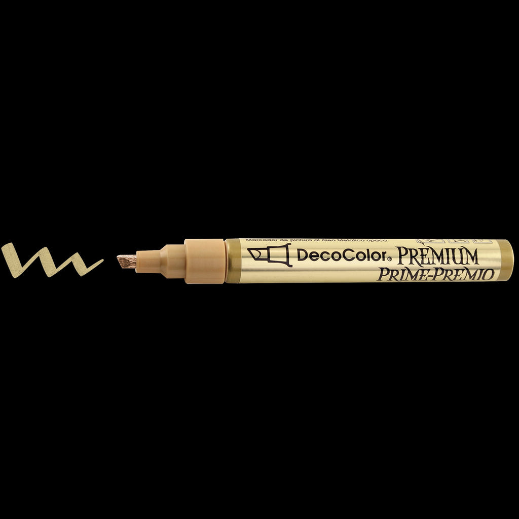 Gold Metallic Chisel Paint Marker, 1 Count - Image 3