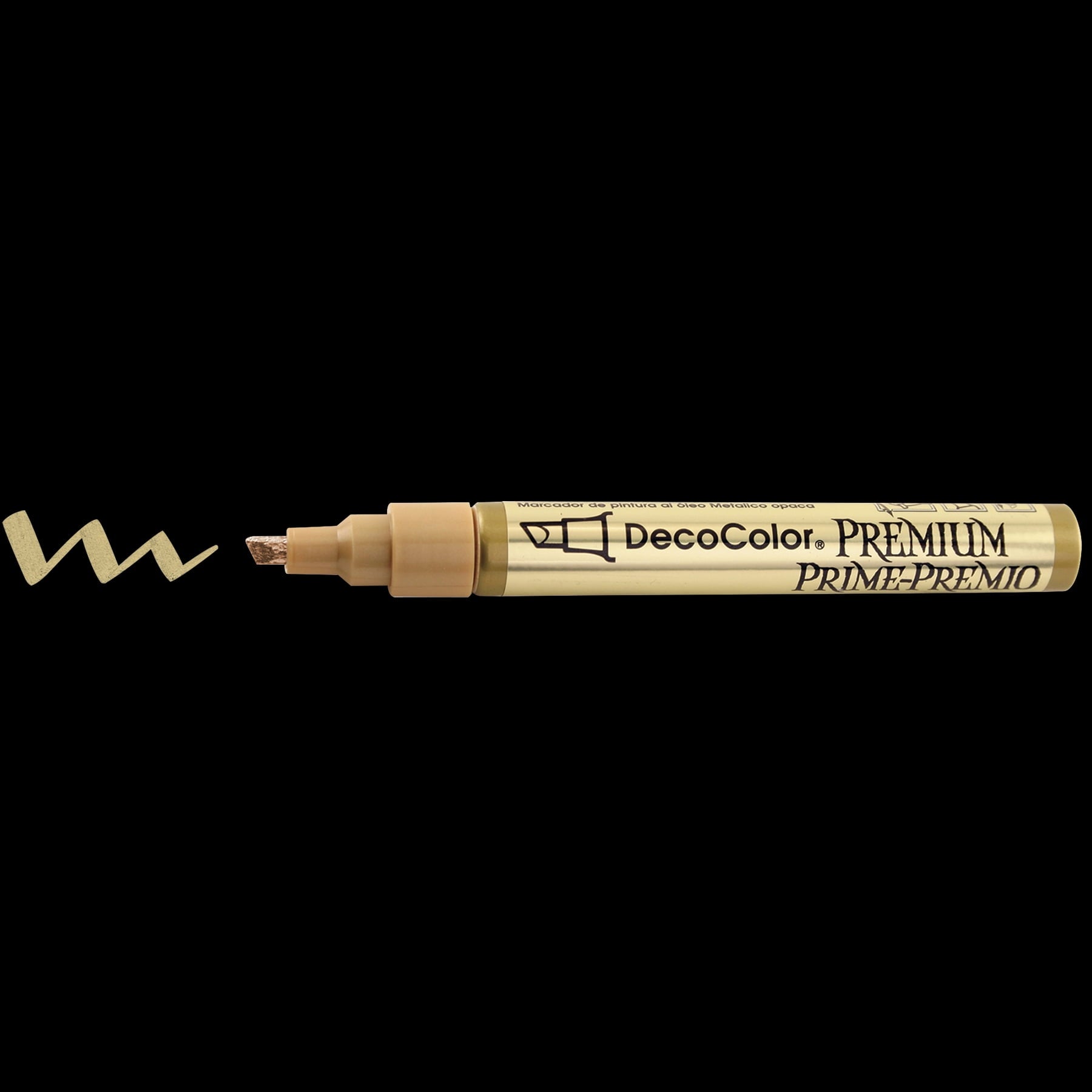 Gold Metallic Chisel Paint Marker, 1 Count - Image 3