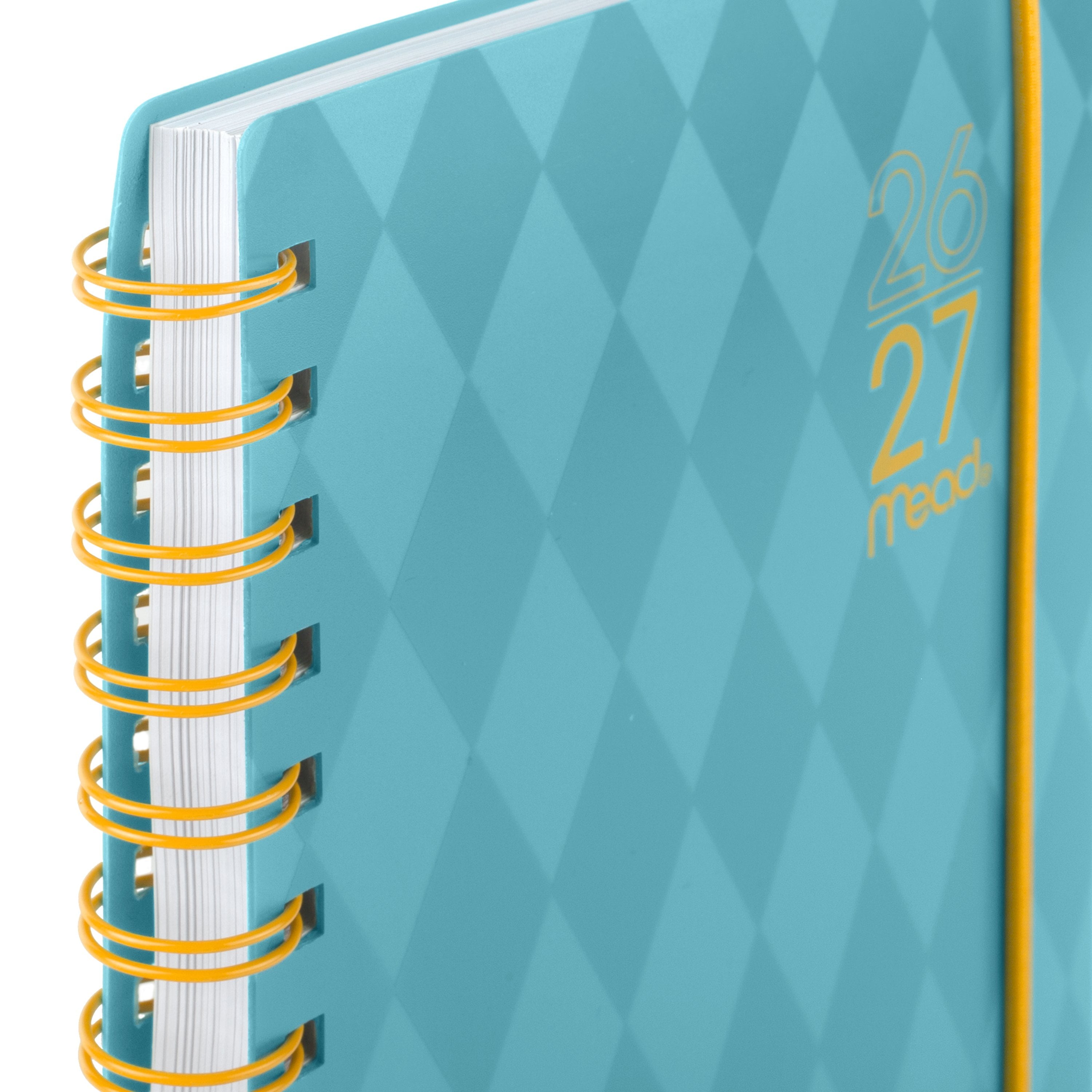 Color Pop 2026-2027 Planner Tranquil Turquoise, Small 5.5" x 8.5" - Image 5