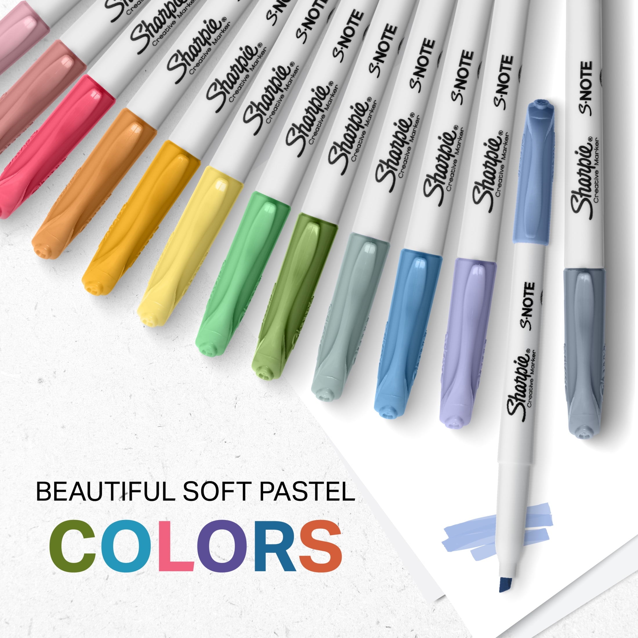 Markers, Assorted Colors, Chisel Tip, 36 Count - Image 5