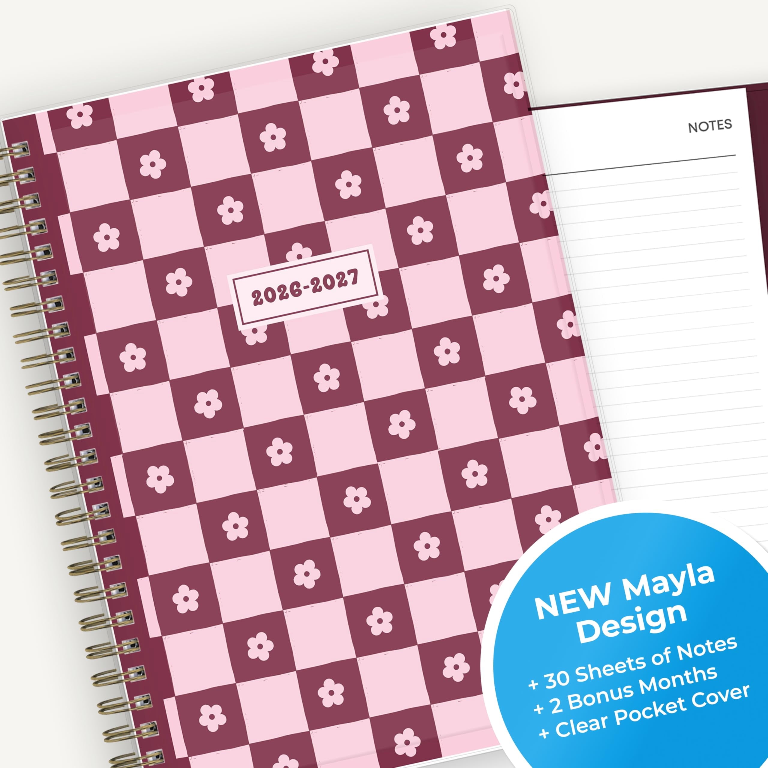 2026-2027 Weekly and Monthly Academic Year Planner Calendar, July 2026 - June 2027, 5.875" x 8.625", Flexible Pocket ... - Image 6