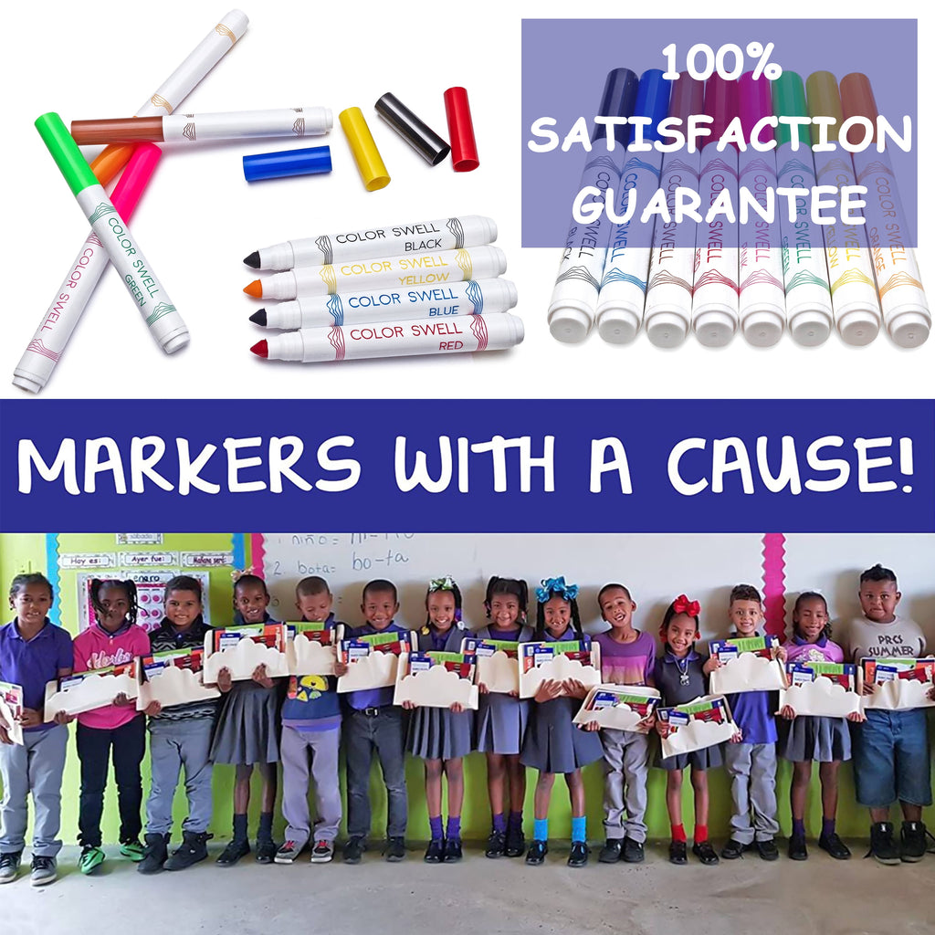Washable Markers Bulk 18 Pack, 8 markers Per Pack, 144 Total - Image 6