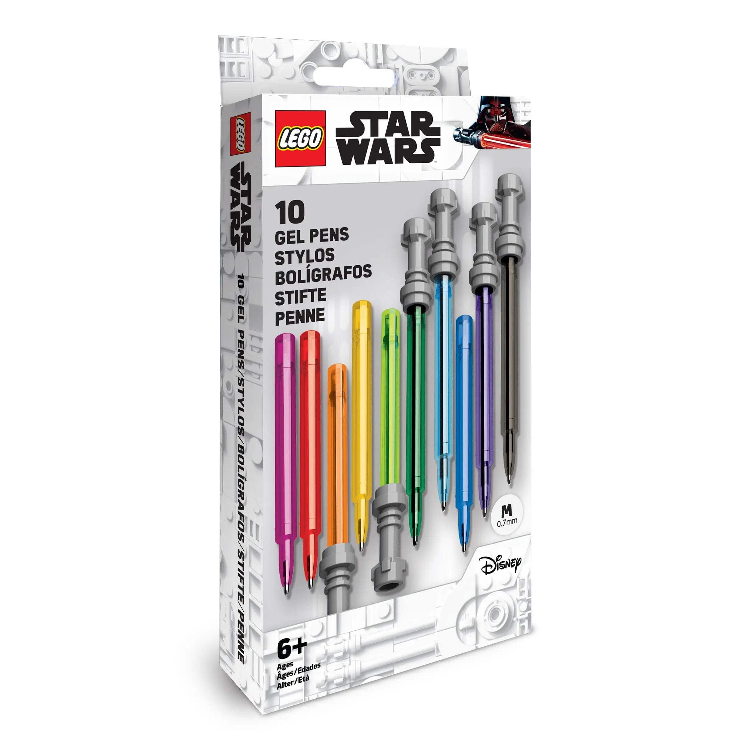 LEGO Star Wars Lightsaber Gel Pen Set - 10 Pack Gel Pens (53116) - Image 6