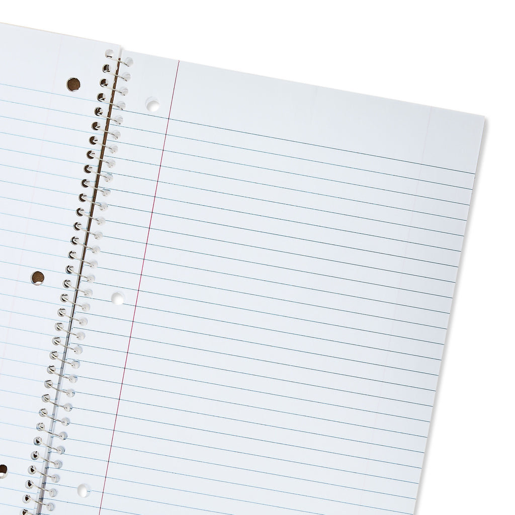 (12 pack) Wide Rule 1 Subject Notebook, 8” x 10.5”, Yellow, 70 Sheets, New - Image 5