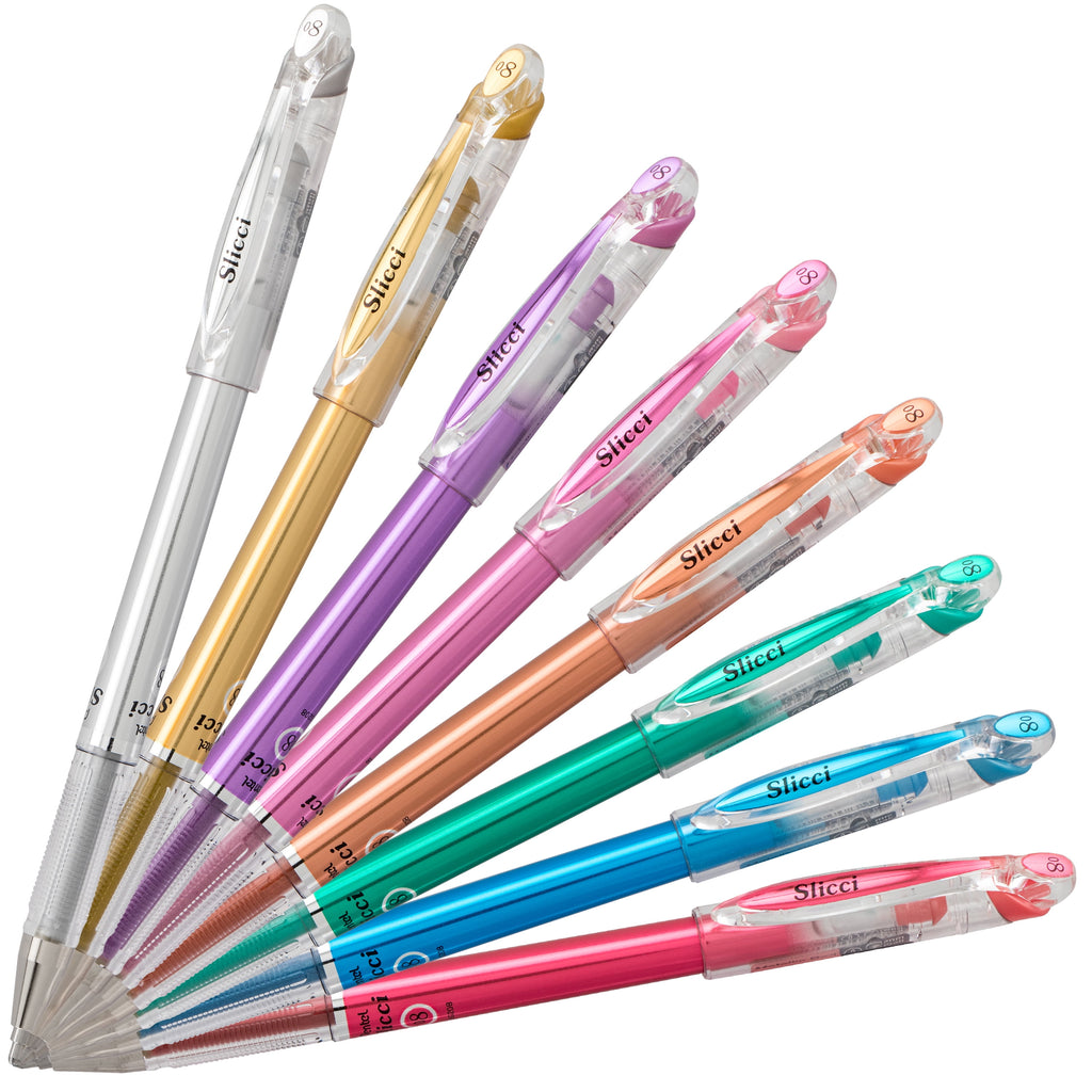 Gel Pen Metallic Set, 8 pack - Image 2