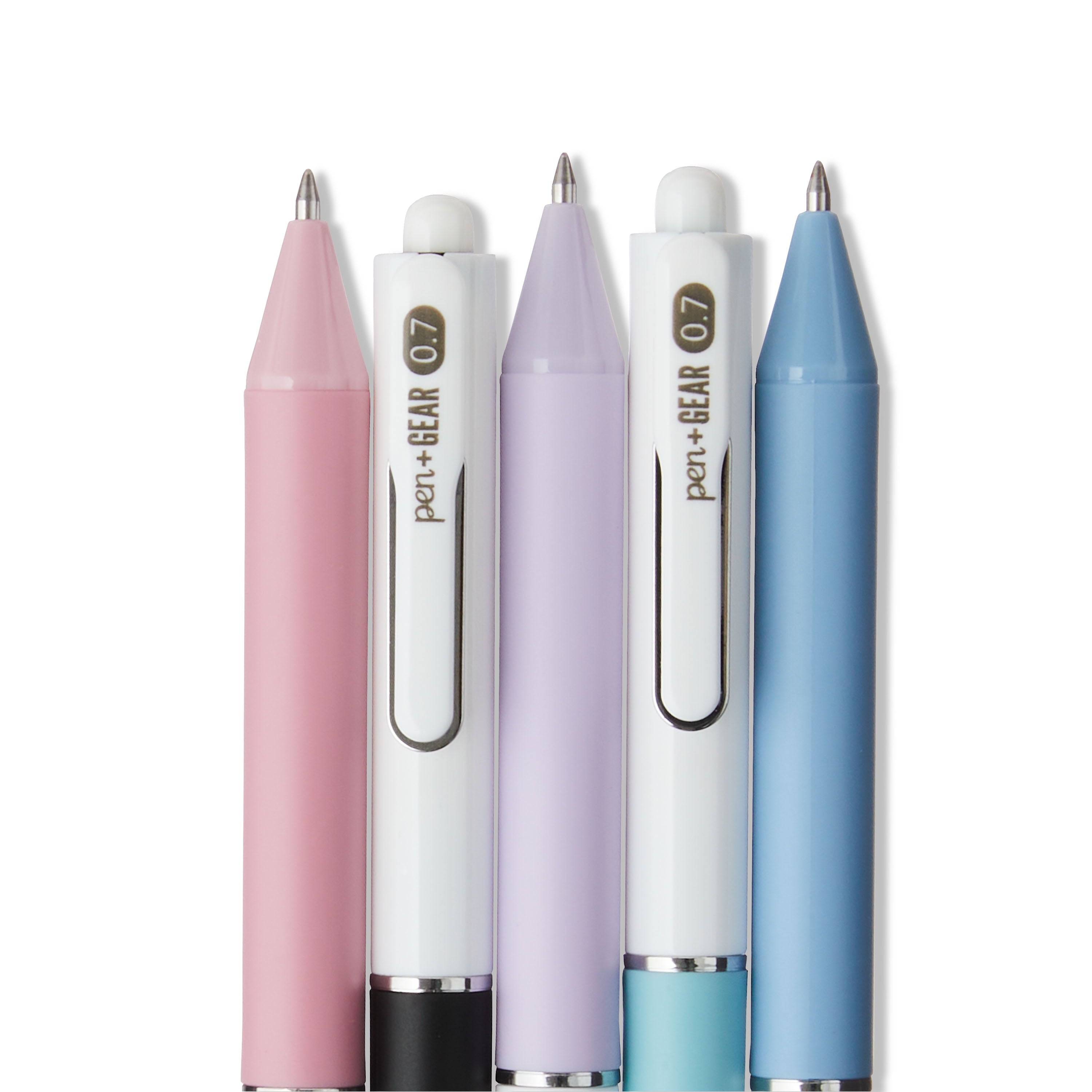 Retractable Gel Pen, Medium Point, 0.7 mm, Assorted Colors, 8 Count - Image 4