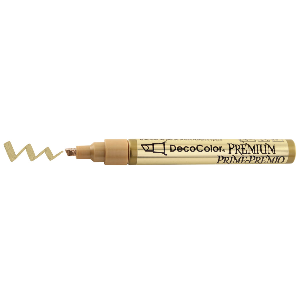 Gold Metallic Chisel Paint Marker, 1 Count - Image 6