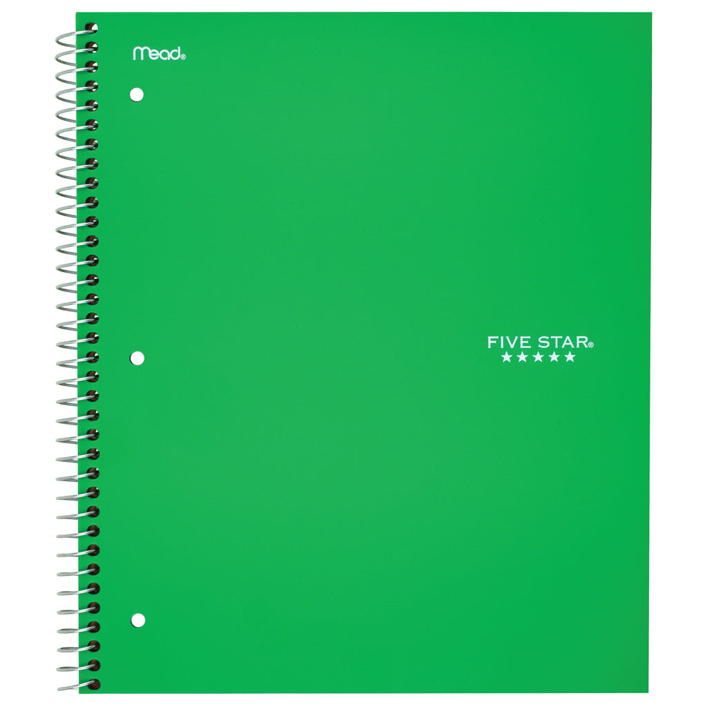 Five Star Wirebound Notebook, 1 Subject, Wide Ruled, 10 1/2" x 8", Assorted Colors (05057), 1 Count - Image 5