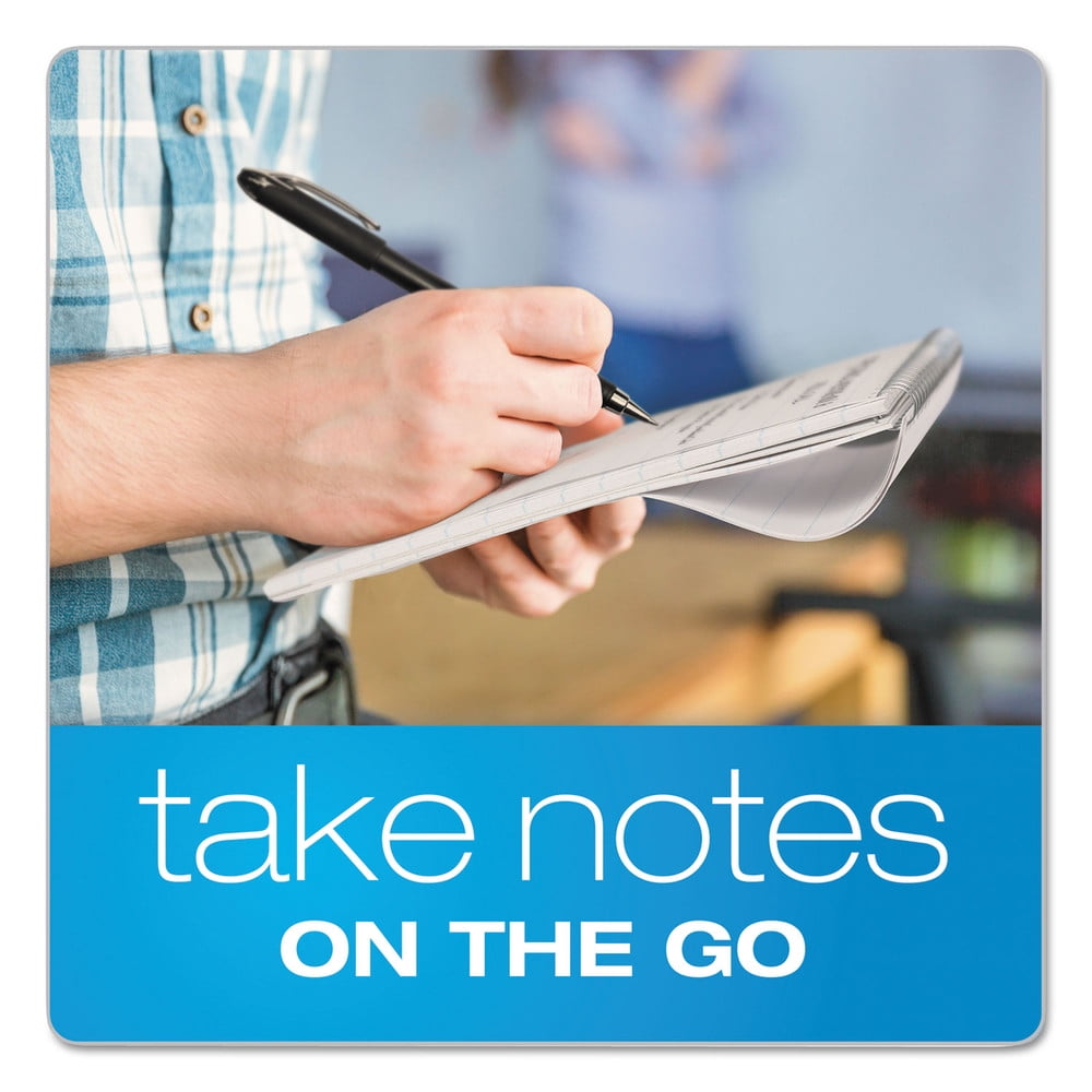 Reporter Notebook Legal/Wide 4 x 8 White 70 Sheets Dozen 8030 - Image 6