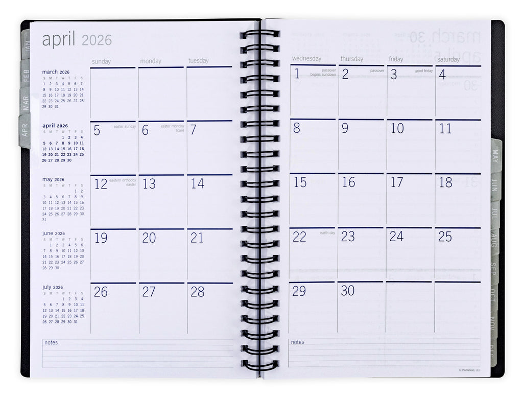 Medium Home Office Monthly Weekly Planner (18 Month - 5.75 x 8) - Image 4