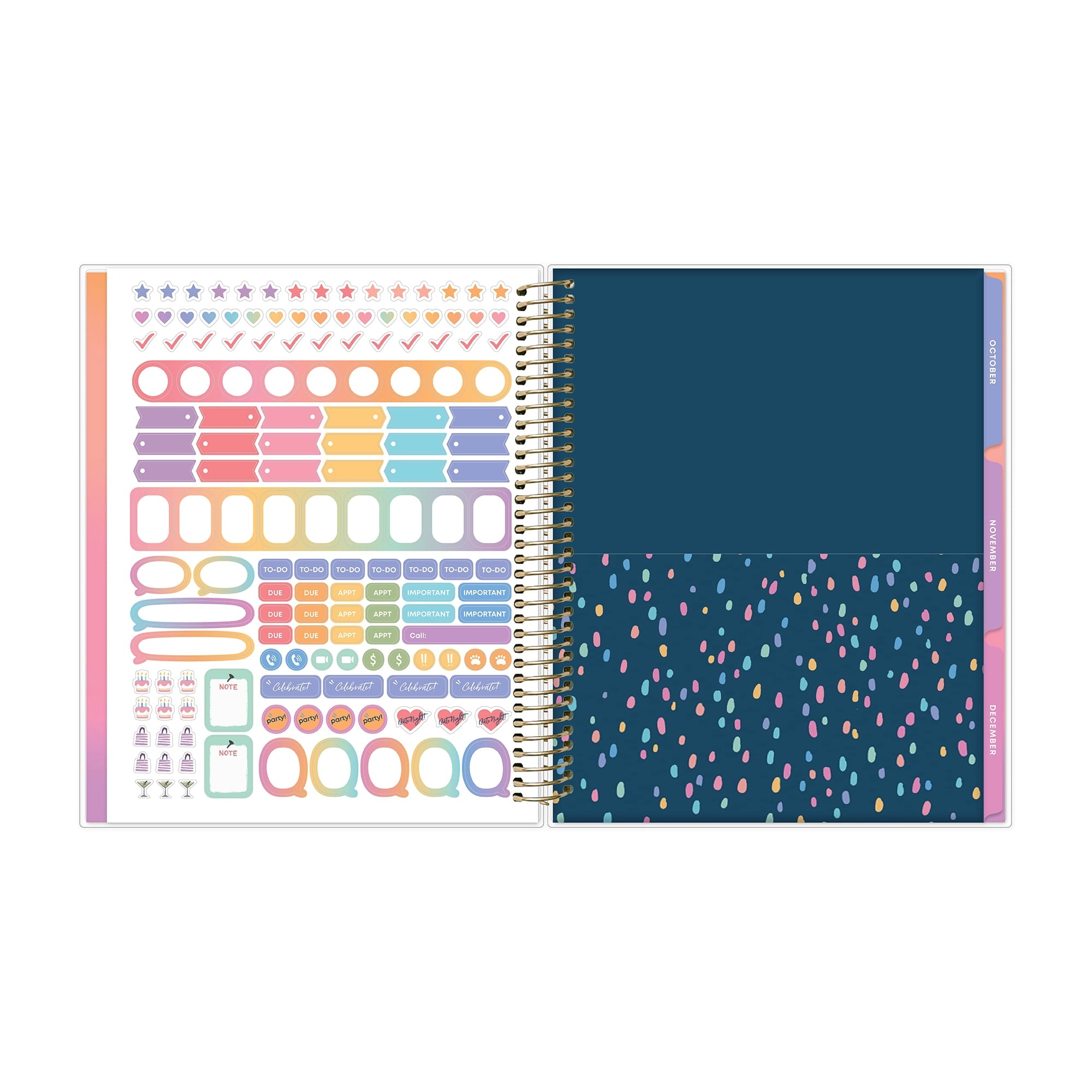 for Monthly Weekly Medium Planner (7" x 9") Nova Navy 15-Month October 2025 - December 2026 - Image 6