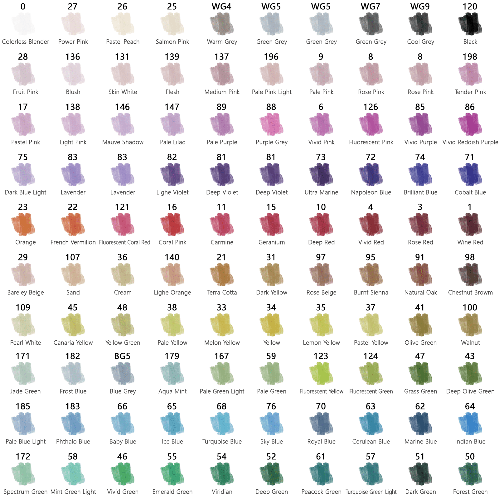 100 pcs Alcohol Markers Set, Double Ended Artist with Carrying Case Great for Coloring, Painting, Sketching, Card Mak... - Image 6