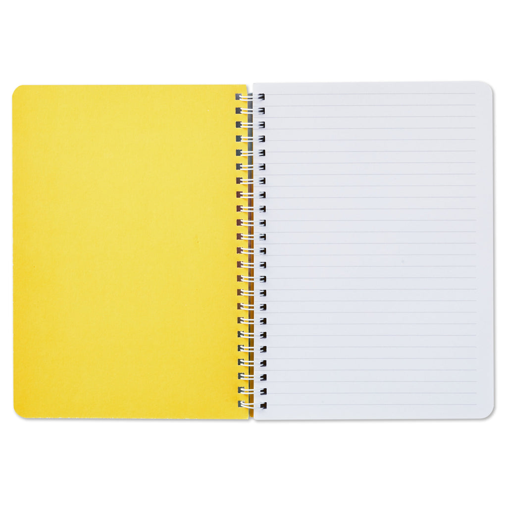 Spiral Notebook, Wide Rainbow Stripe, 100 Pages - Image 3