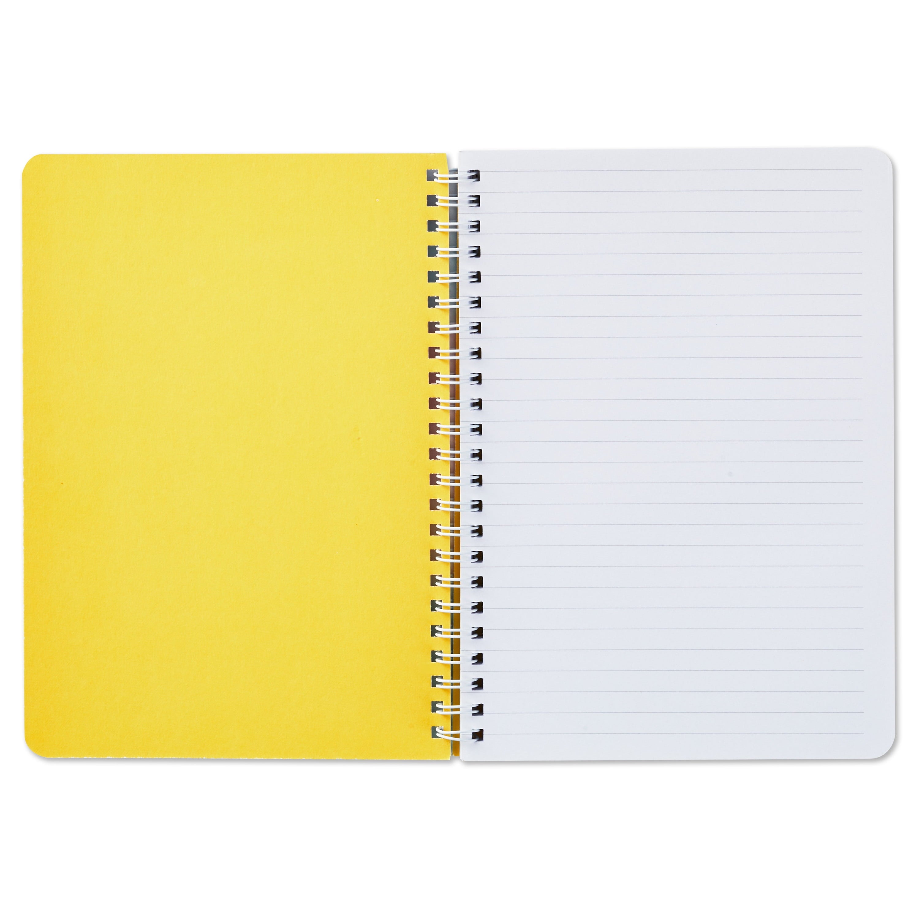Spiral Notebook, Wide Rainbow Stripe, 100 Pages - Image 3
