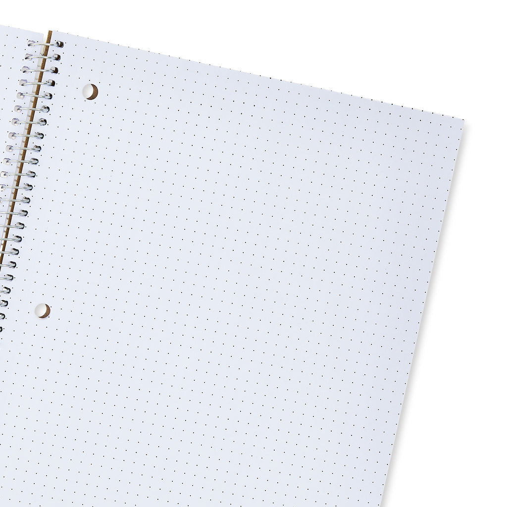 1 Notebook, Dot Ruled, 8.5"x 10.5", Poly Cover, 80 Sheets - Image 4
