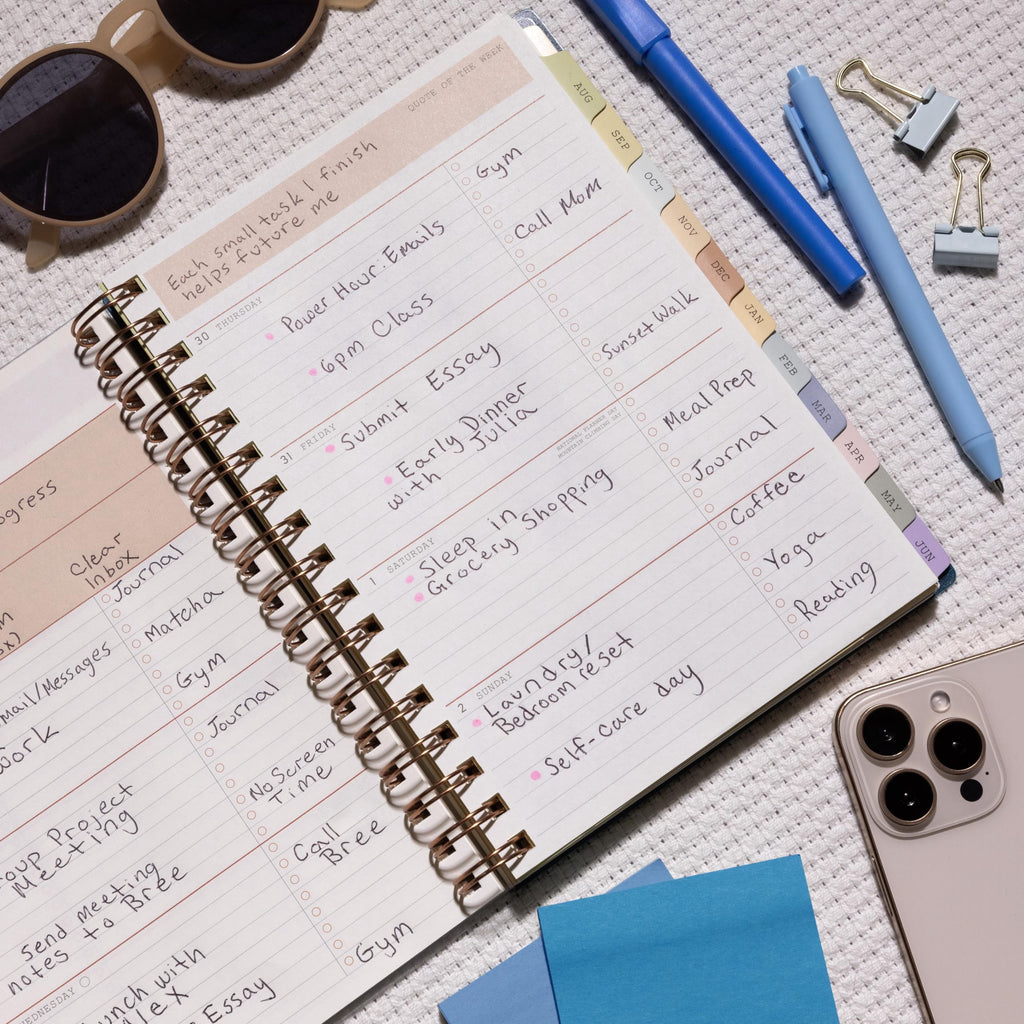 2026-2027 Weekly and Monthly Academic Year Planner Calendar, July 2026 - June 2027, 7" x 9", Flexible Cover, Laminate... - Image 2
