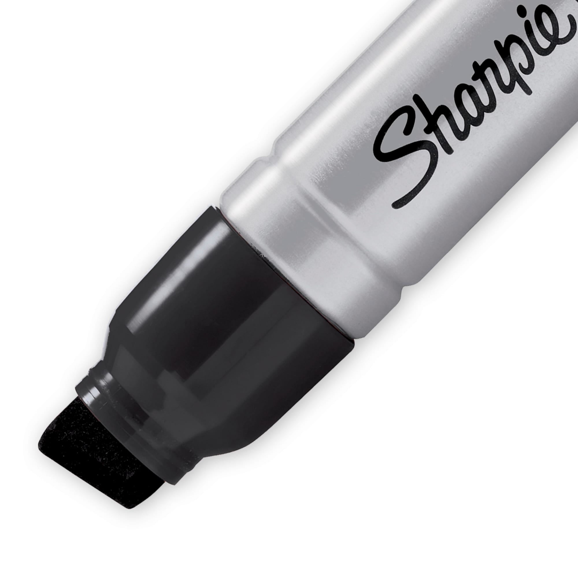Magnum Permanent Marker, Oversized Chisel Tip, Great for Poster Boards, Black, 1 Count - Image 4